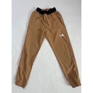 The North Face Big Boys On the Trail Pants Tan Elastic Waist and Ankles Size Med